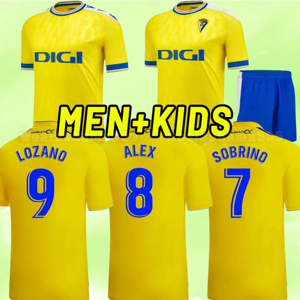 

2023 2024 cadiz soccer jerseys cadiz cf negredo camisetas de futbol lozano alex bodiger juan cala camiseta a liga 23 24 men kids kit socks f, Black;yellow