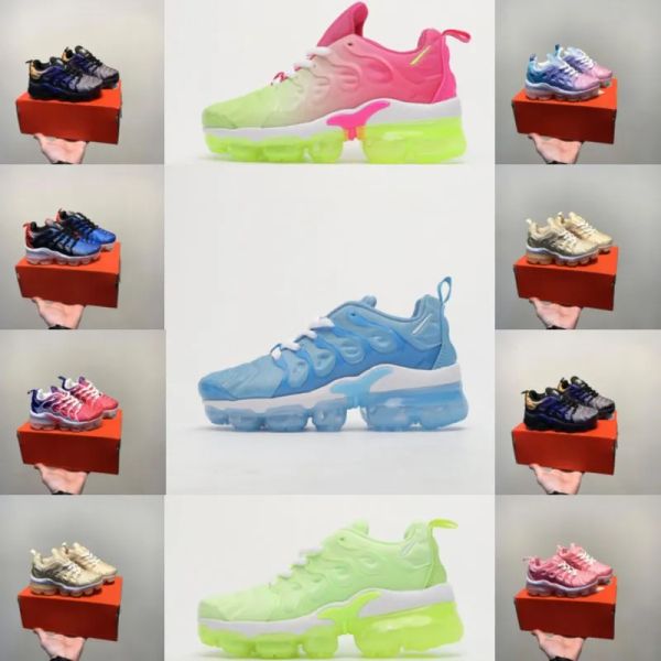 

2022 tn plus kids toddlers children sports youth boys girls trainers athletic outdoor shoes infant running sneaker tennis sneakers kid breat, Black