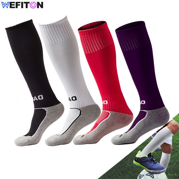 

kids socks 1pair kids soccer socks for boys girls youth knee high athletic sports football gym school team pack children 230721, Pink;yellow