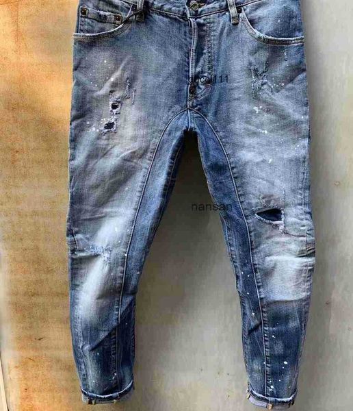 

fashion d2 dsq dsquare 2 jeans mens jeans denim jean black ripped pants pour hommes men s italy biker motorcycle rock revival jea rbf mon dw, Blue