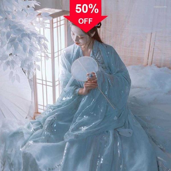

elegant chinese traditional hanfu women ancient princess costume national stage folk dance perform dress dl5342, Black;red