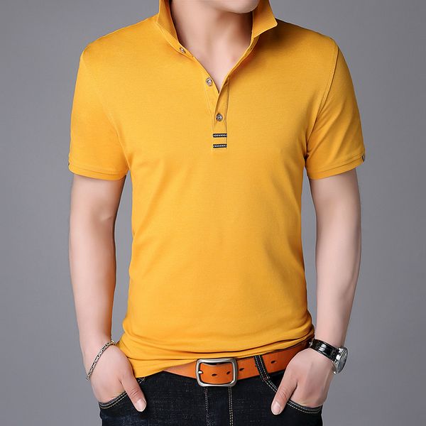 

men's polos summer designer brand mens polo shirts turn down collar short sleeve casual fashions men's clothing 230720, White;black