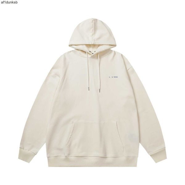 

hoodies wrinkle long casual men's balencaigaly sweatshirts ity classic winter balencigaly resistant embroidered letters fashion high sl, Black