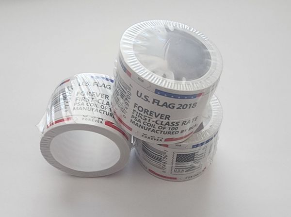 

2023 roll of 100 us post stamp party mail supply postage post office for mailing first class for envelopes letters postcard wedding celebrat