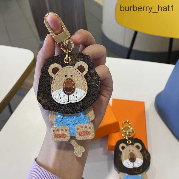

animal key chains rings accessories flower lion cow pu leather car keychains buckle fashion jewelry gift bag charms pendant keyring holder, Silver