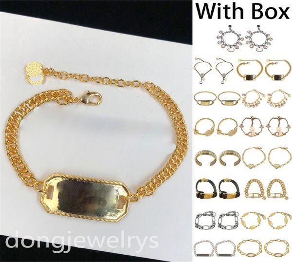 

creative cuff bracelet gold diamond charm love bracelets for woman luxury designer jewelry heart letter adjustable bracelet dongje6004994, White