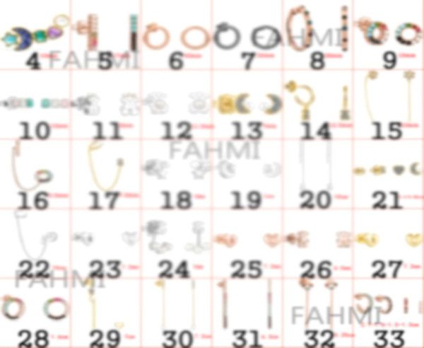 

2021 fahmi selling 100 s925 sterling silver modern and stylish bear earrings at sweet temperament elegant lady original jewelry f4042749