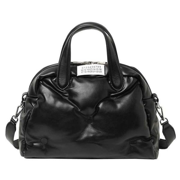 

luxuries designers niche margiela magilla men and women's mm6 sheepskin cross-body shoulder waist bag chest bag cloud bag 2z5o