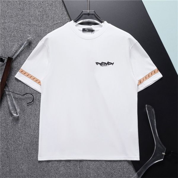 

men's loose t-shirt shirt summer fashion men's wardrobe h21, White;black