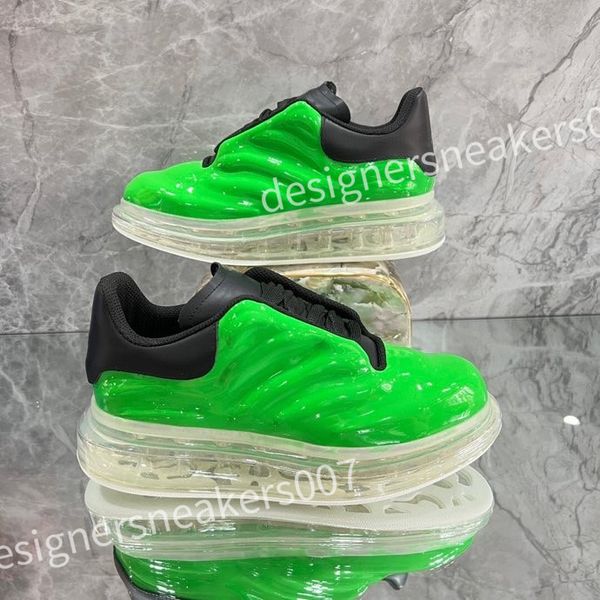 

2023 fashion sneakers white shoes leather thick soled elevated men's and women's shoes versatile classic casual couple board shoes, Black