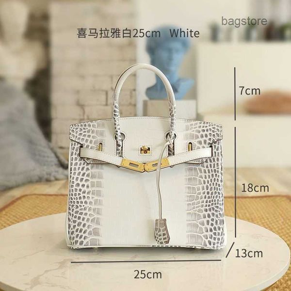 

himalayan bag girl designer birkins classic tote bags handbag birkinn handmade cowhide crocodile one shoulder 30 large leather t29b