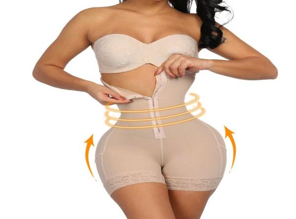 

high waist control panties for belly recovery compression butt lifter slimming underwear postpartum girdle22692249033496, Black;pink