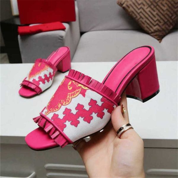 

wedding valentinolies casual fashion sandals letter luxury design slippers women party high heel 01-013 leather gc77 et3e, Black