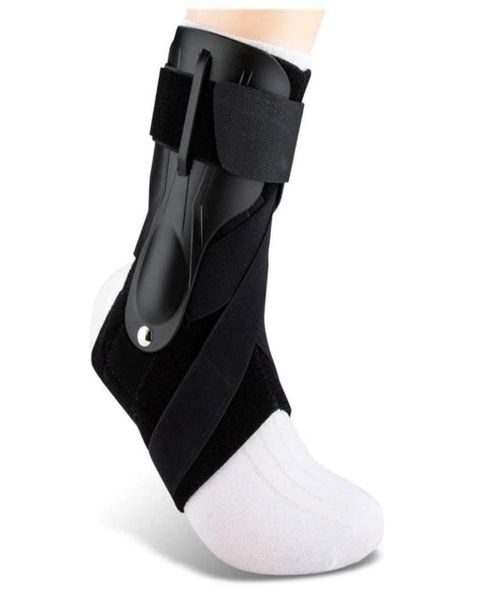 

ankle brace adjustable support strap foot sprain splint wrap stabilizer guard for men women gym sport protector4293144, Blue;black