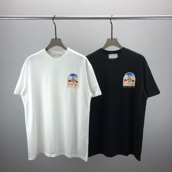 

men's plus tees & polos custom woven and dyed fabric with comfortable and soft texture. embroidered graffiti letter on the chest, loose, Black;brown