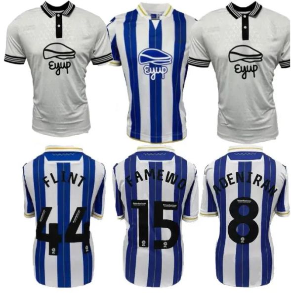

23 24 wednesday soccer jerseys home 2024 away will vaulks callum paterson michael smith tyreeq bakinson mallik wilks football shirts white 6, Black;yellow