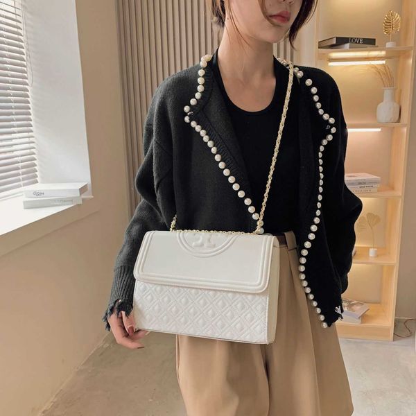 

shoulder bags tabby messenger outdoor premium tb women's mature tiktok the same style popular autumn and winter french denim hard shell