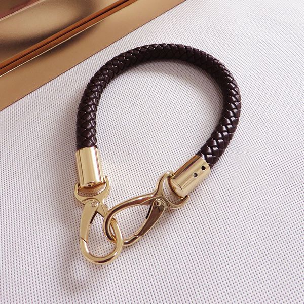 

bag parts accessories 2pcs 30-60cm leather bag handles braided rope detachable shoulder bags strap replacement handbag accessories part 2307, Black