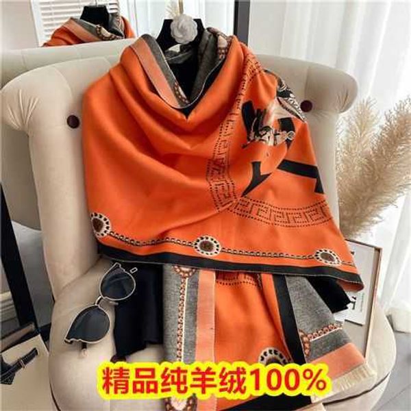 

luxury h home women's scarves online store new cashmere scarf autumn and winter warm long carriage shawl dual use style, Blue;gray