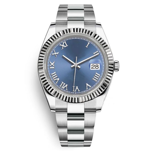 

watch for men date just women automatic movement designer wristwatches quartz watches 41mm stainless steel strap luxury watch couples dating, Slivery;brown