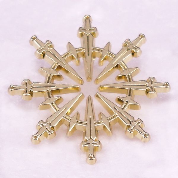 

golden brooch cute anime movies games hard enamel pins collect cartoon brooch backpack hat bag collar lapel badges, Blue