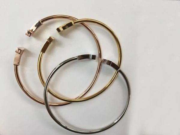 

bangle fashion gold love bracelets pour hommes charm bangle braccialetto pulsera for mens and women wedding lovers gift diamond tennis jewel, Black