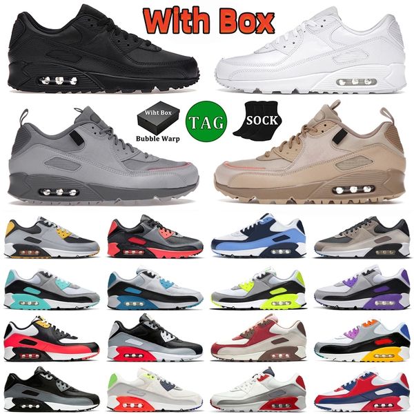 

og 90s running shoes men women leather triple black white gum surplus wolf grey desert camo batman be true bacon usa mens trainer outdoor sp