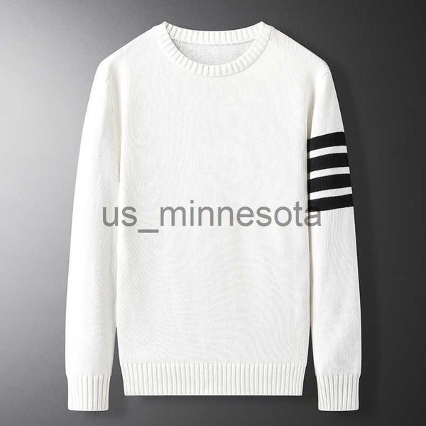 

men's sweaters new sweater men cotton soft winter warm knit solid color clothes oneck pullover males brand clothing m3xl sueter hombre, White;black