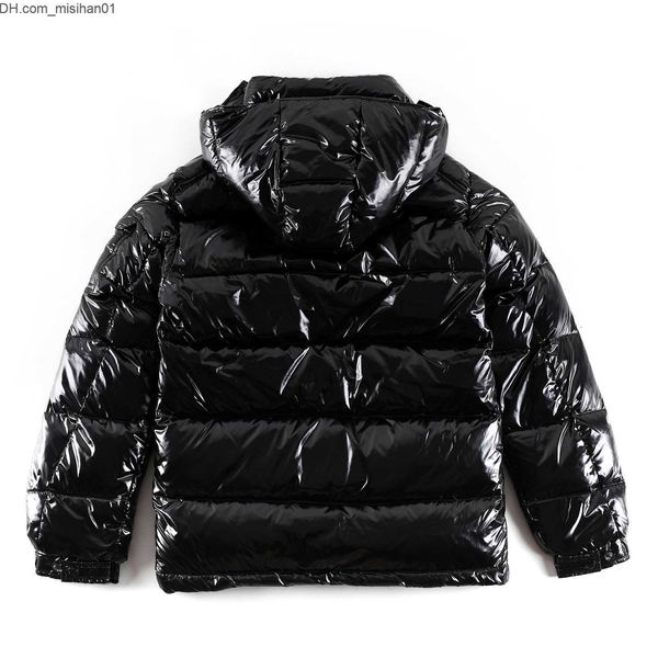 

men's down parkas mens down jacket puffer coats winter stylist coat parka hooded thick womens feather windproof outerwear cold protecti, Black