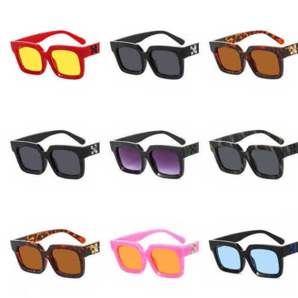 

white frames black luxury fashion sunglasses brand men women sunglass arrow x frame eyewear trend hip hop square sports sun glasses travel s