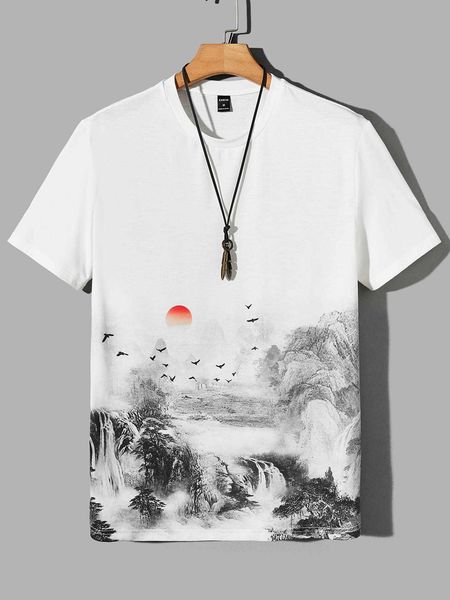 

men's fashion homme men landscape, White;black