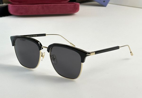 

fashion designer 1275 mens sunglasses classic vintage plate metal combination square shape glasses outdoor leisure simple style uv protectio, White;black