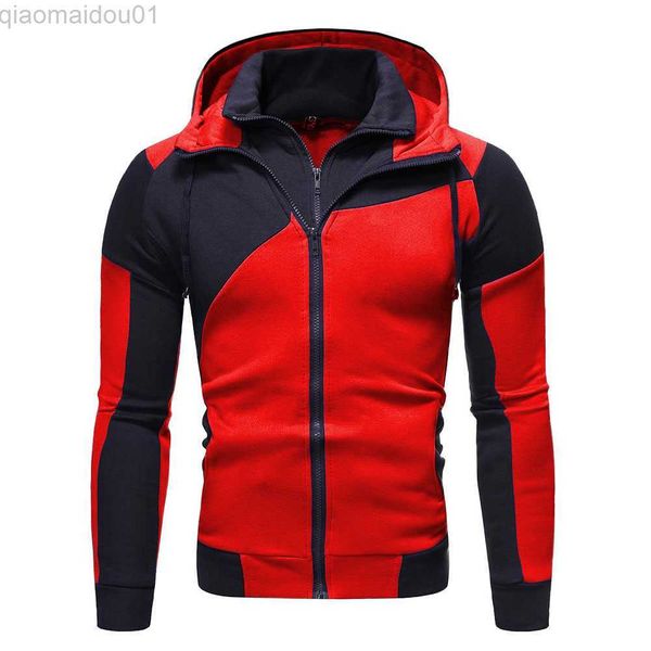 

men's hoodies sweatshirts plus size 3xl hoodies men jacket autumn winter zipper hoodie jacket men casual long sleeve cardigan jackets s, Black