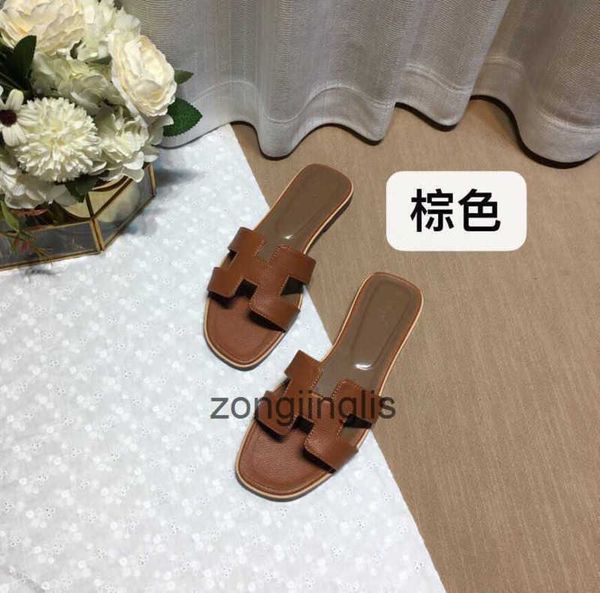 

color sandal designer versatile bear summer women's slipper slippers oran shoes matching leatone line for tourism wear flat bottomed be