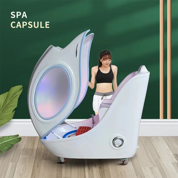 

health gadgets full body herbal steam bath hydro massage ozone spa capsule for body healthy
