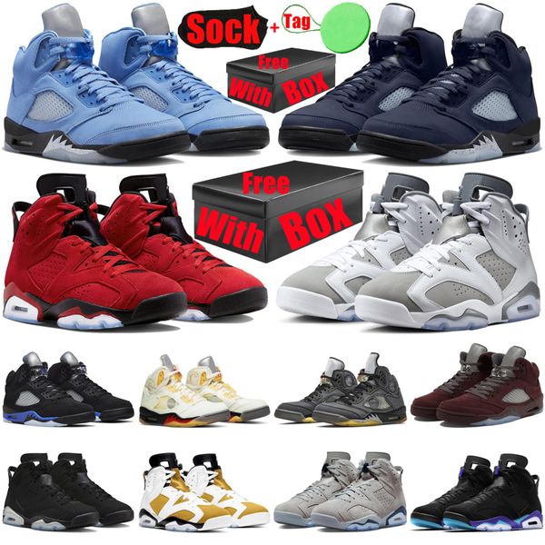 

with box unc 5 toro bravo 6 basketball shoes for mens jumpman craft aqua 5s 6s cool grey sail burgundy georgetown racer blue raging bull men