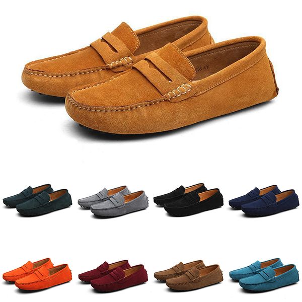 

sailing shoes men's casual men's shoes single shoe standard leather shoes men's sizes 40-45 011, Black