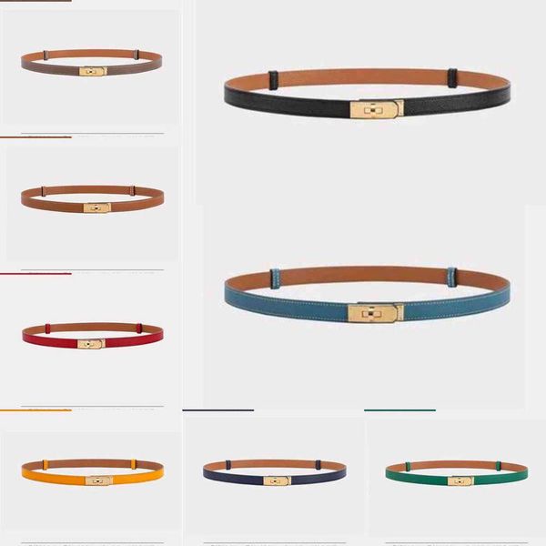 

designer belt h leather belt womens autumn and winter versatile thin kellies belt dress decorative waist seal elastic, Silver