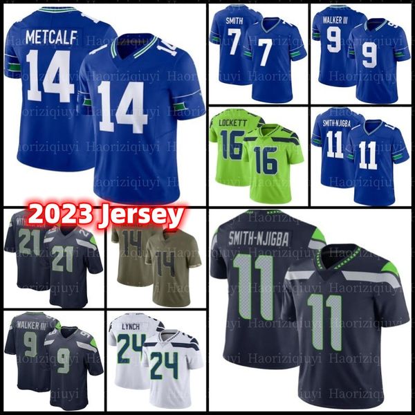 

mens geno smith 14 dk metcalf football jersey 11 jaxon smith-njigba jamal adam fan 12s 2 drew lock ken walker iii tyler lockett 21 devon wit