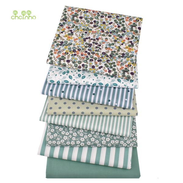 

fabric printed twill cotton fabric pea green color series patchwork clothes for diy sewing quilting baby child's bedclothes material 23, Black;white