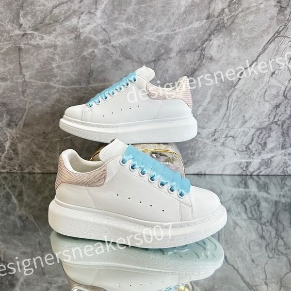 

new luxury designer stage leather increased casual shoe fashionable sports fashion platform mens womens white lace up alexander sneakers xsd, Black