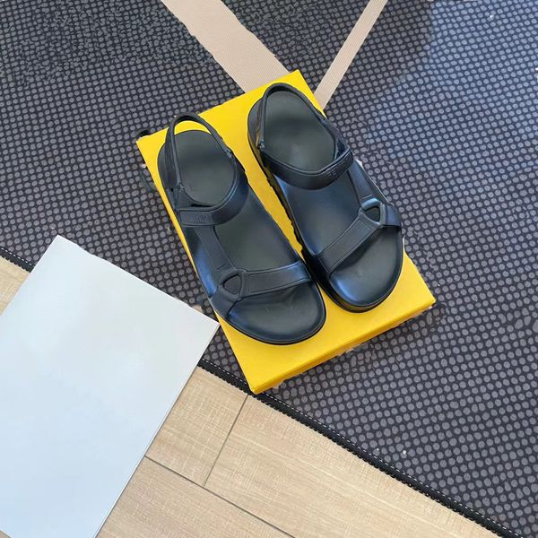 

fashion designer women shoes heels sandals fashion beach thick bottom dress shoe alphabet lady sandal leather high heel lides by 1978 l02, Black