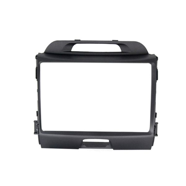 

9 inch plastic fascia panel frame for ki-a spor-tage 3 sl 2010 - car radio installation gps navigation dash mount kit bracket