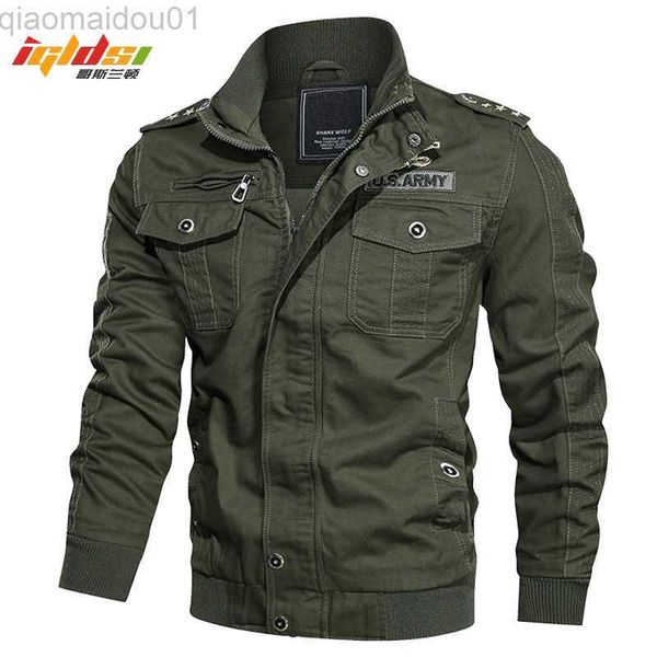 

men's jackets men's bomber flight tactical jacket winter cotton cargo jacket coat ma-1 style army pilot military jacket overcoat p, Black;brown