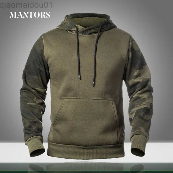 

men's hoodies sweatshirts autumn men military hoodies camouflage fleece casual tactical mens spring camo sweatshirts hip hop hooded pul, Black