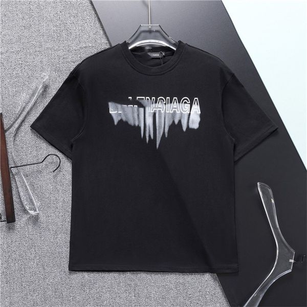 

men's loose t-shirt shirt summer fashion men's wardrobe h25, White;black