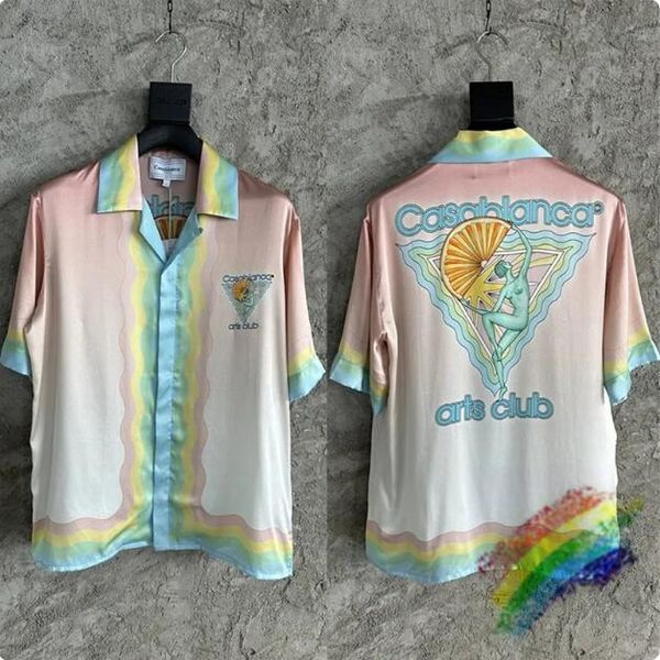 

silk shirts men women 1 gradient hawaii beach shirt, White;black
