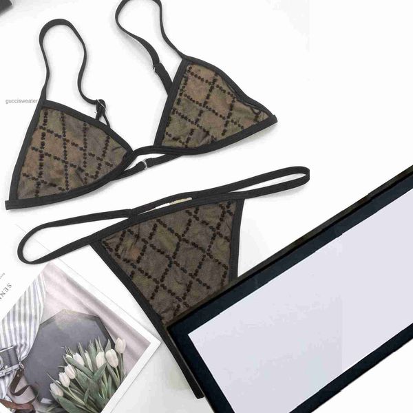 

two-piece bikinis designer three-point swimsuit for woman full letters summer beach bathing suits swimwear s-xl, White;black