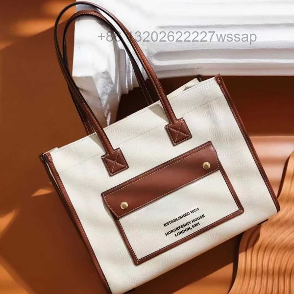

2size womens work shopper large tote bag luxurys handbag burbrery clutch mens linen beach nylon canvas hand bags 7a designer fashion travel