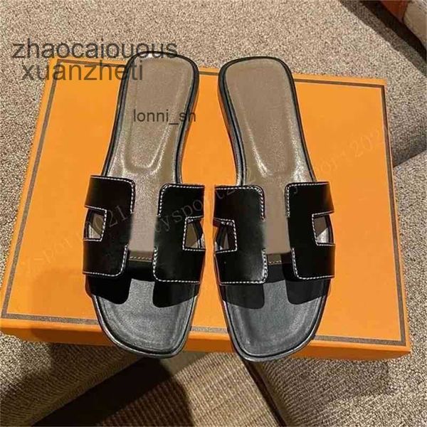 

leather bear her shoes quality higdesigner oran slippers sandal designer summer slipper beacslide classic flat fashion s shoes loversp3t6 h3